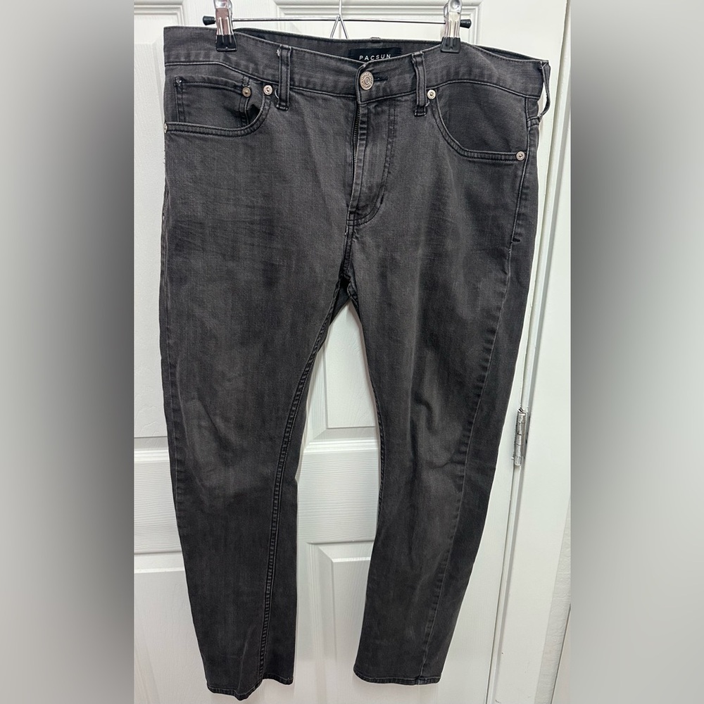 Dark Grey Pacsun Men’s Skinny Jeans 32 x 30